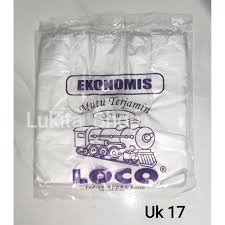 PLASTIK KRESEK BENING KECIL @17cm